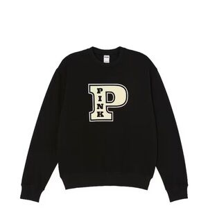 PINK Victoria's Secret Black Sweatshirt